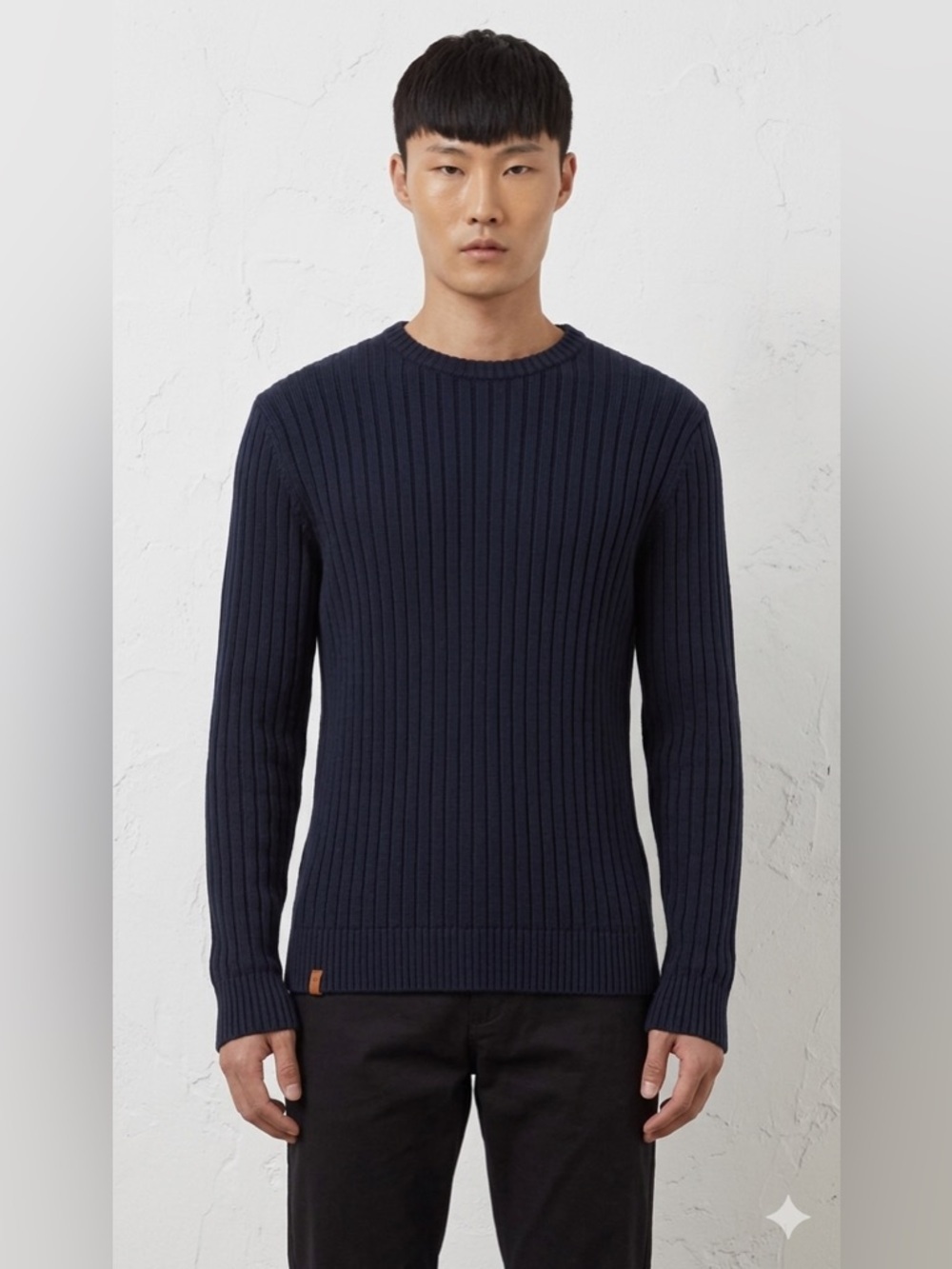 Tentree Highline Cotton Wide Rib Crew
Men's Organic Cotton Ribbed Sweater